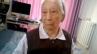 Grey Asian Grandma Gets Laid waste